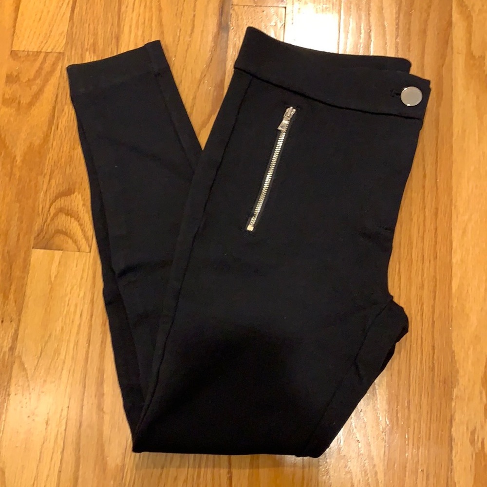 Black Loft Skinny Pants